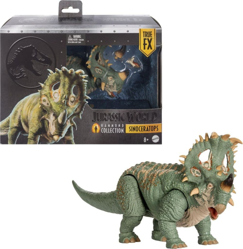 Mattel jurassic world hammond sběratelský sinoceratops, jkg88