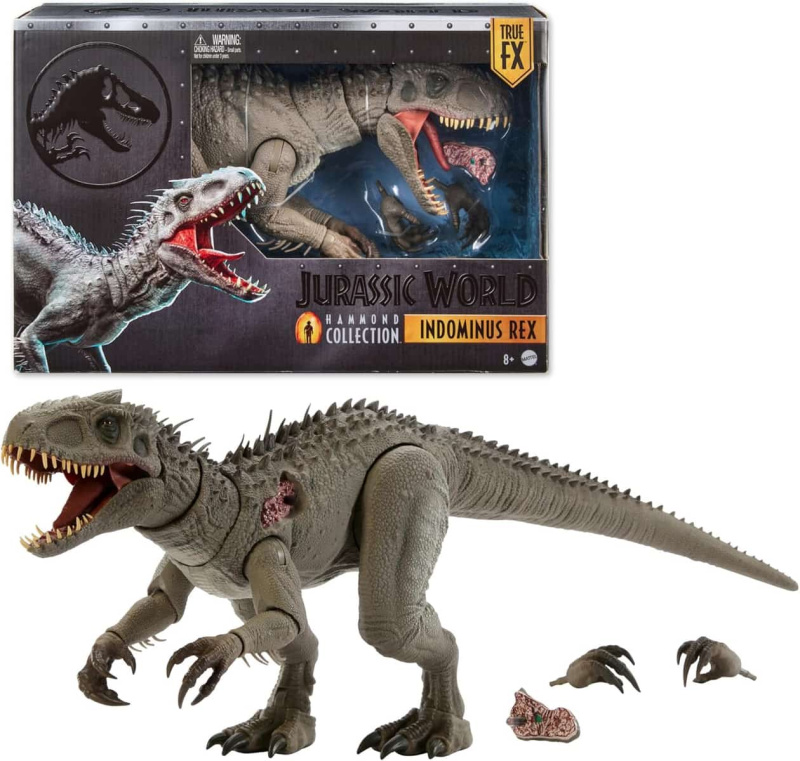 Mattel jurassic world hammond sběratelský indominus rex, jkg98