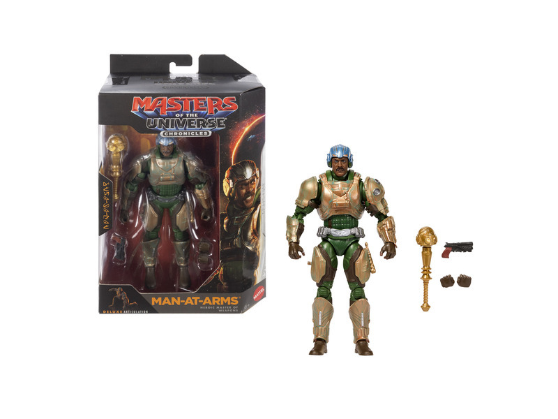 Mattel masters of the universe chronicles sběratelská  figurka man-at-arms, jkj25