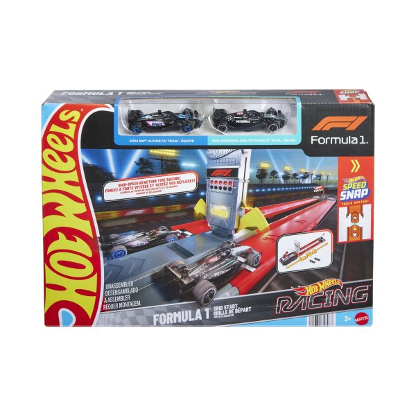 Mattel Hot Wheels Racing Formula 1 dráha Grid start