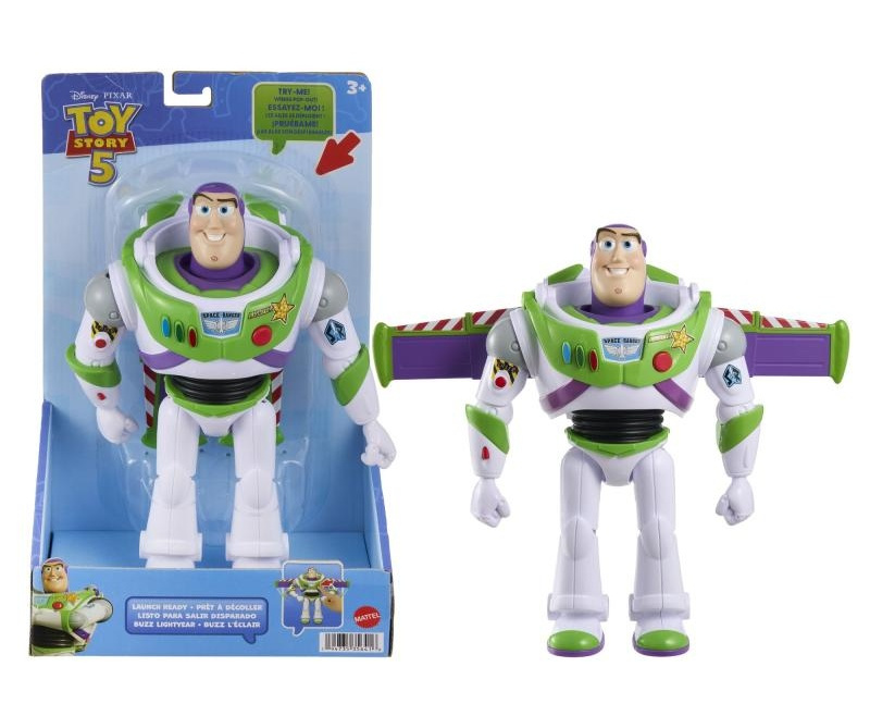 Mattel toy story figurka s funkcí buzz rakeťák, jkv39