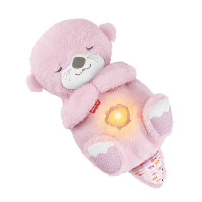 Fisher-Price Mazlivá a uklidňující růžová vydra