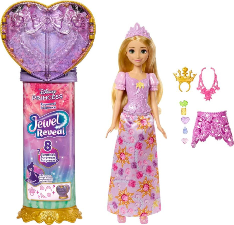 Mattel Disney Princess Princezna s překvapením Locika