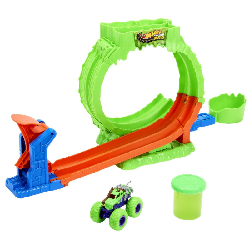 Mattel Hot Wheels Monster Trucks Mutant Chaos Loop Challenge