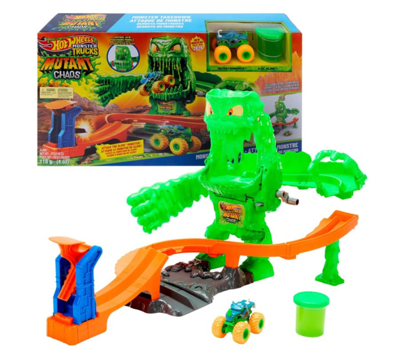 Mattel Hot Wheels Monster Trucks Mutant Chaos Ooze Monster