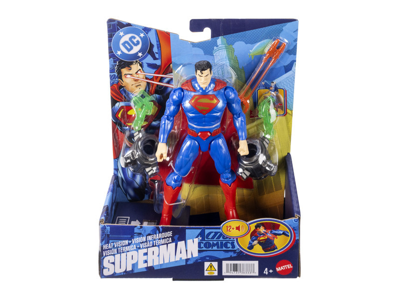 Mattel dc akční figurka se zvuky superman 15cm, jmp85