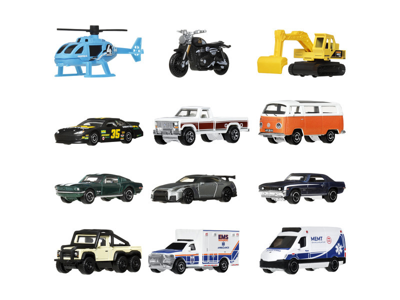 Matchbox a film - malé auto v papírovém balení