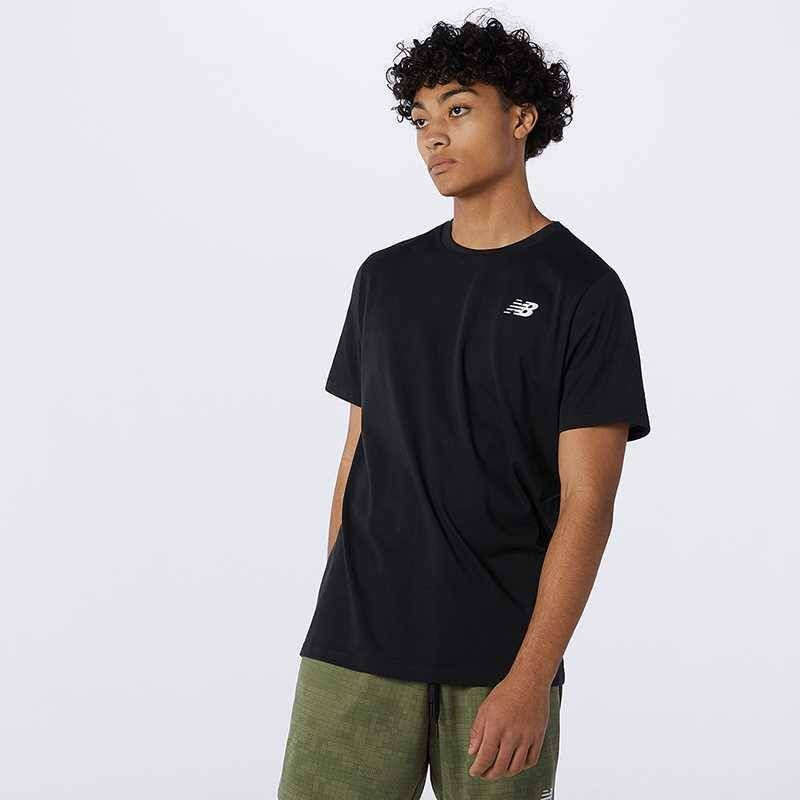 New Balance Hearthertech Tee BK M MT11070BK tričko m