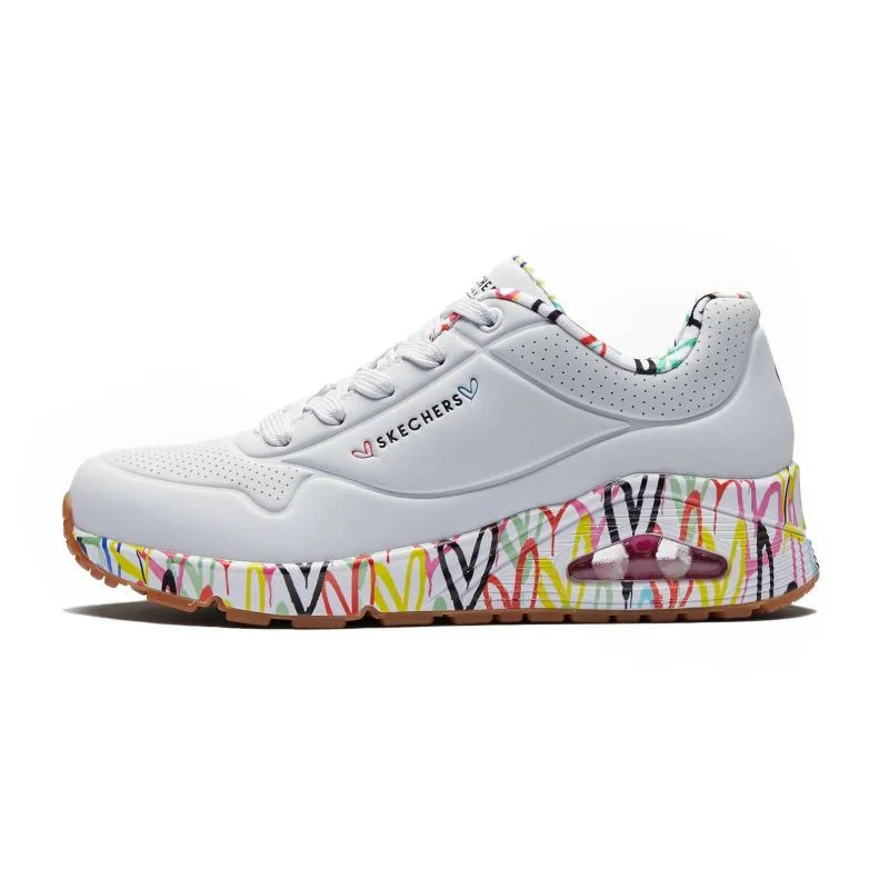 Dámské boty Skechers X Jgoldcrown Uno Loving Love W 155506-WHT 35.5