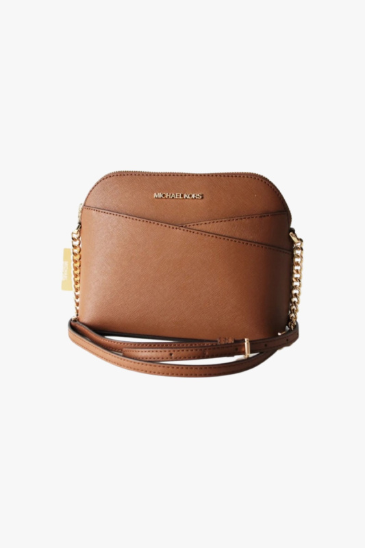 Michael Kors Jet set travel DOME XCROSS dámská kabelka hnědá