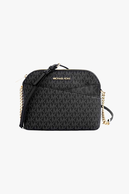 Michael Kors Jet set travel DOME XCROSS dámská kabelka black monogram