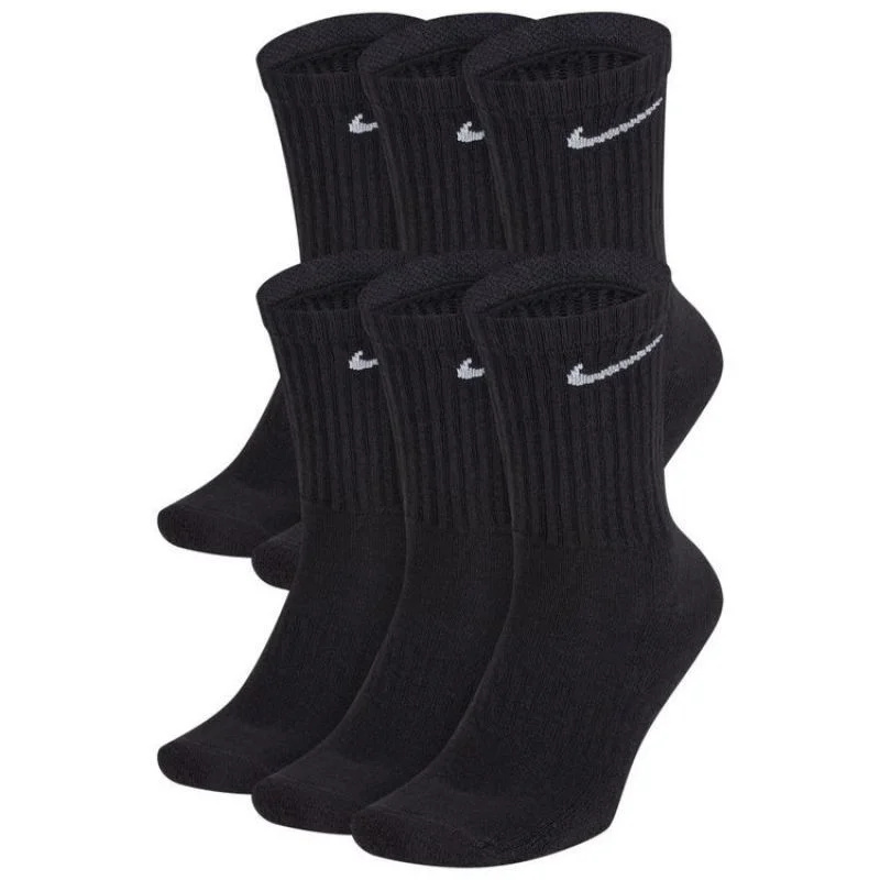 Ponožky Nike Everyday Cushion Crew 6Pak SX7666-010 34 - 38