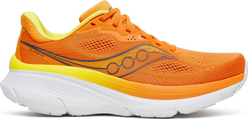 Pánské běžecké boty SAUCONY S101408-1007 GUIDE 19 fuego/cyber Velikost: 47