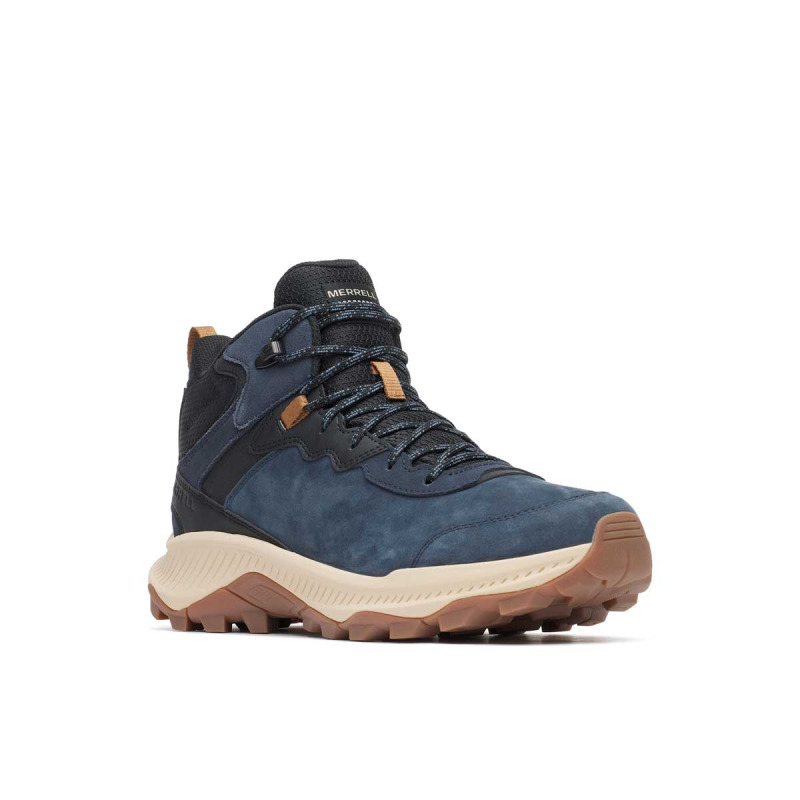 Pánské kotníkové boty MERRELL J00005474 SPEED STRIKE 2 MID LTR WP M navy Velikost: 44