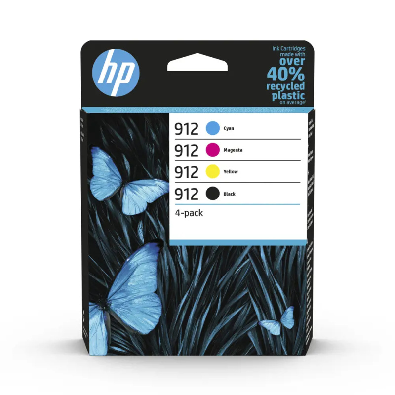 Sada inkoustů HP 6ZC74AE, č. 912 - 4 barvy