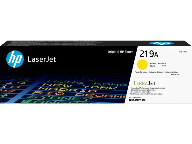 Toner HP W2192A , č. 219A - žlutý