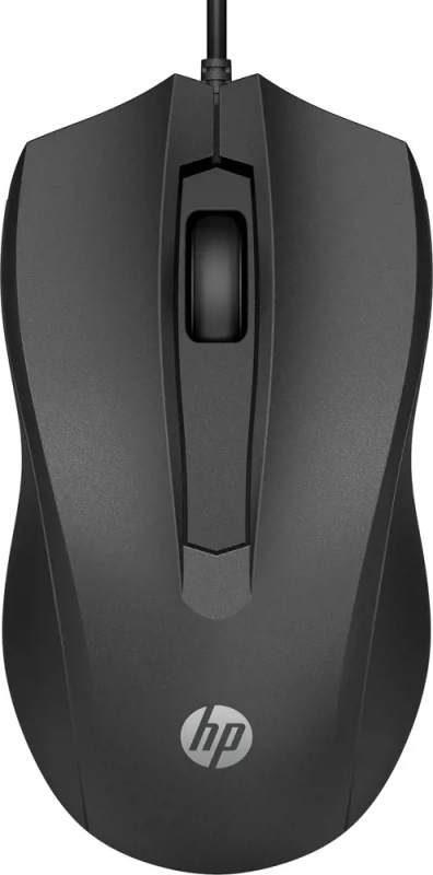 HP 100 myš Černá