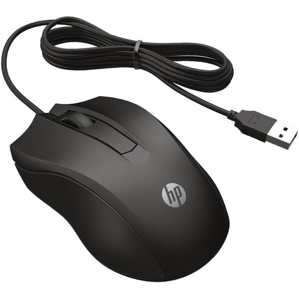 HP 100 myš Černá