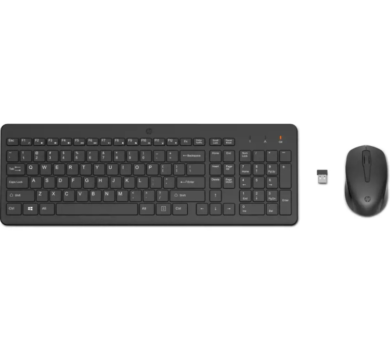 HP 330 bezdrátová klávesnice a myš 2V9E6AA#ABB Černá