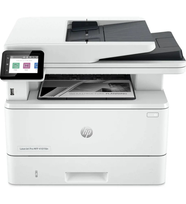 HP LaserJet Pro MFP 4102dw 2Z622F Bílá