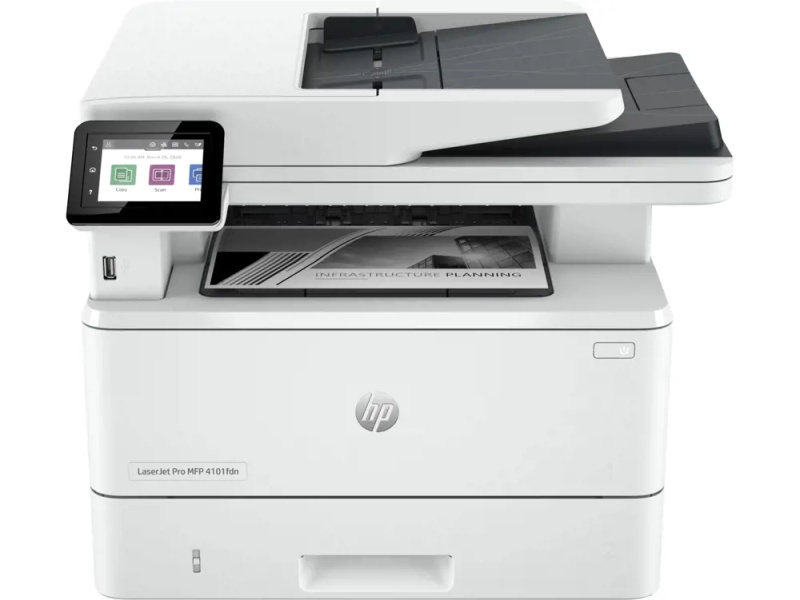 HP LaserJet Pro MFP 4102fdw 2Z624F Bílá