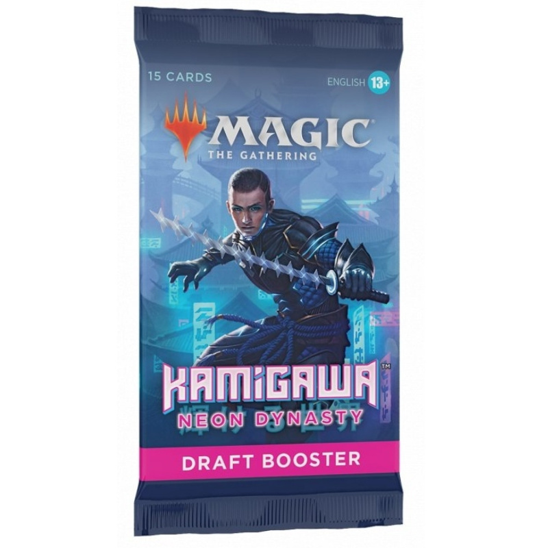 Magic: kamigawa neon dynasty - draft booster