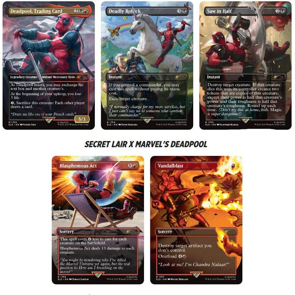 Magic: The Gathering Secret Lair x Deadpool