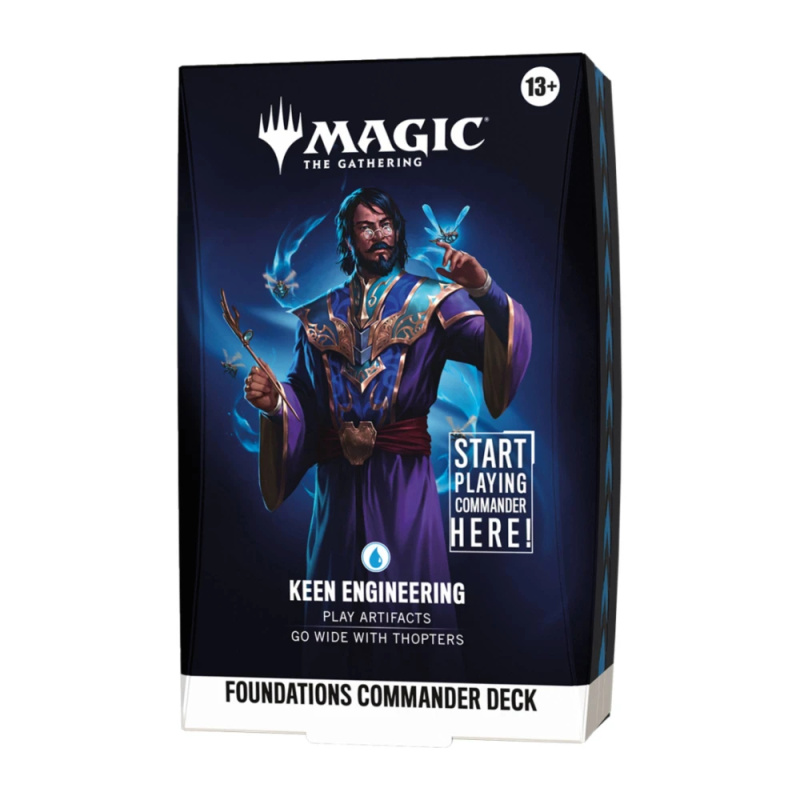 Magic: The Gathering - Foundations Starter Commander Deck: Keen Engineering