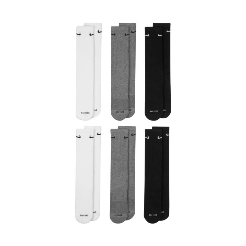 Nike Everyday Plus Cush 6 párů ponožek SX6897 965 34-38