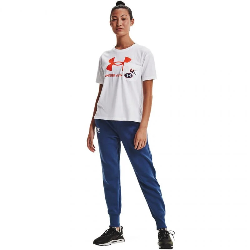 Dámské tepláky Rival Fleece Joggers W 1356416 404 - Under Armour  M