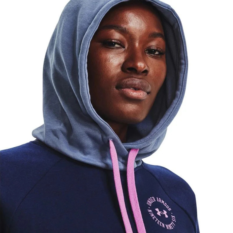 Dámská mikina Rival Fleece CB W 1373031 410 - Under Armour S