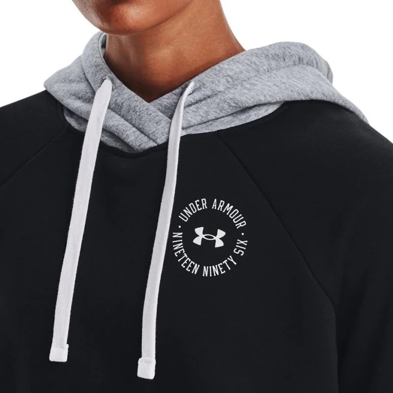 Dámská mikina Rival Fleece CB W 1373031 001 - Under Armour S