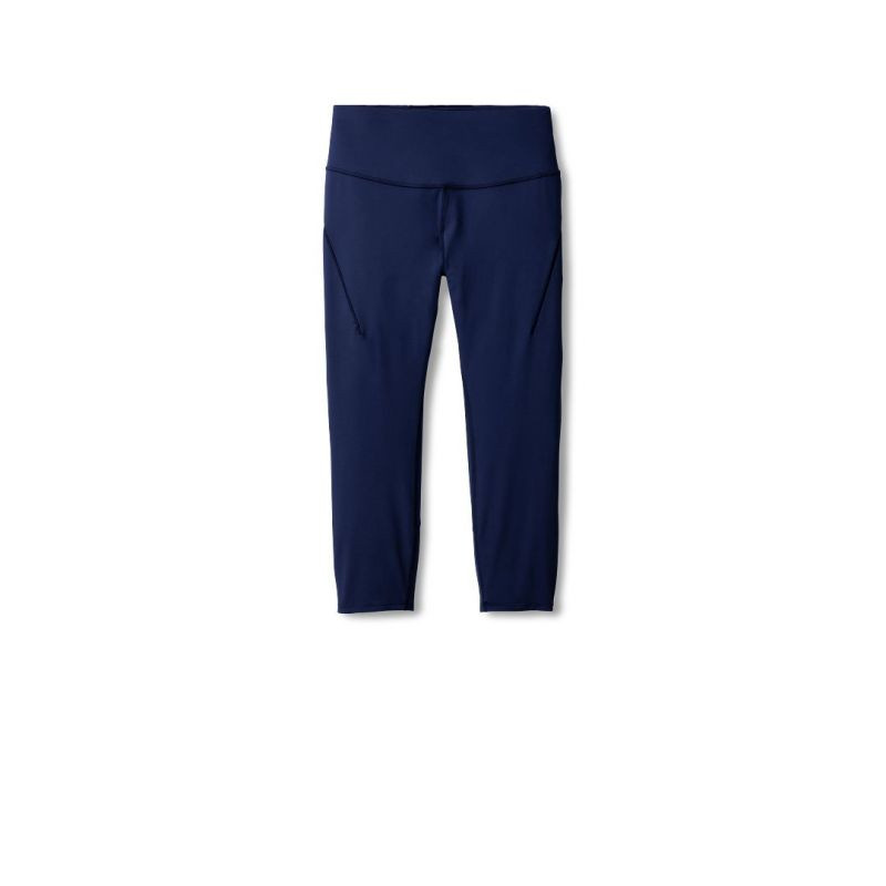 Dámské běžecké kalhoty Spark Capri navy blue s