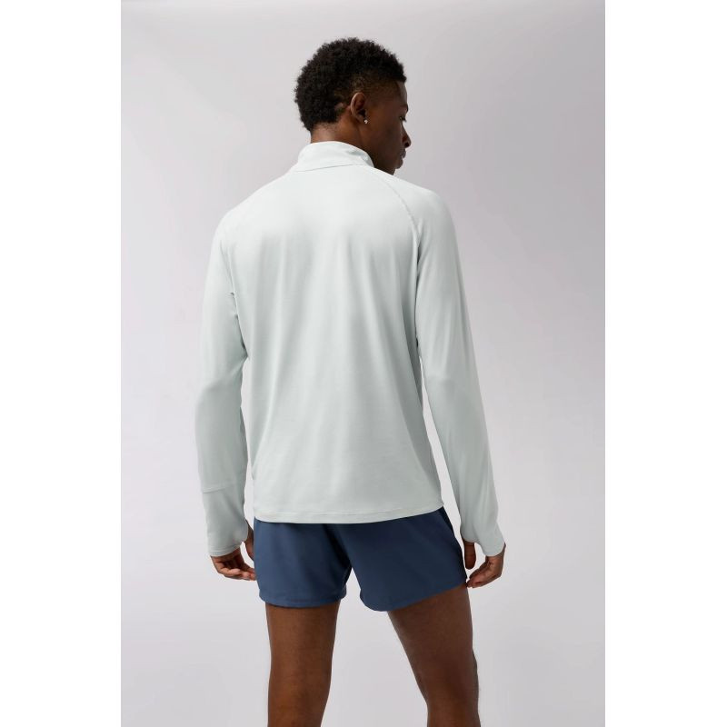 Pánská běžecká mikina Dash 1/4 Zip 3.0 bílá XL