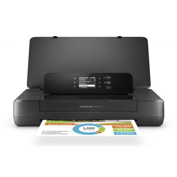HP OfficeJet 200 Mobile CZ993A Černá
