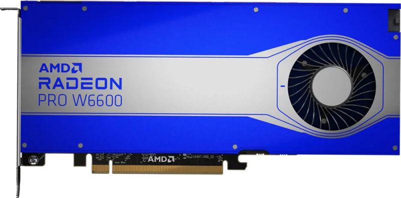 HP Radeon Pro W6600 8GB GDDR6 (340K5AA) Modrá