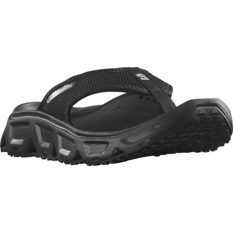 Salomon Reelax Break 6.0 EU 44 ⅔, Black/Black/Alloy Pánské pantofle
