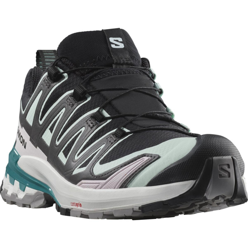 Salomon Xa Pro 3D V9 GTX EU 38 ⅔, Black/Bleached Aqua/Harbor Blue Dámské boty