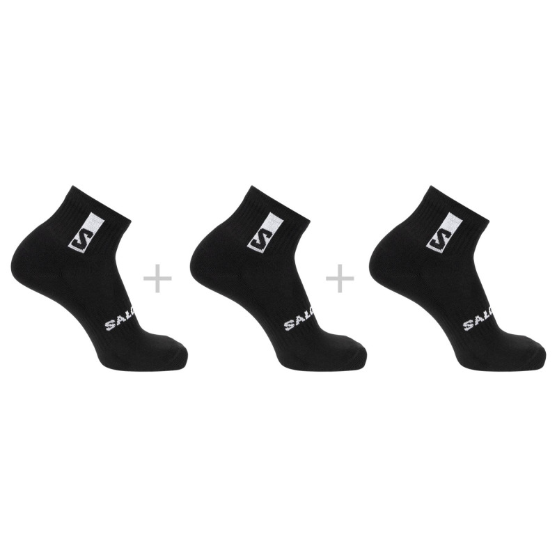 Salomon Everyday Ankle 3-pack, ponožky, černé