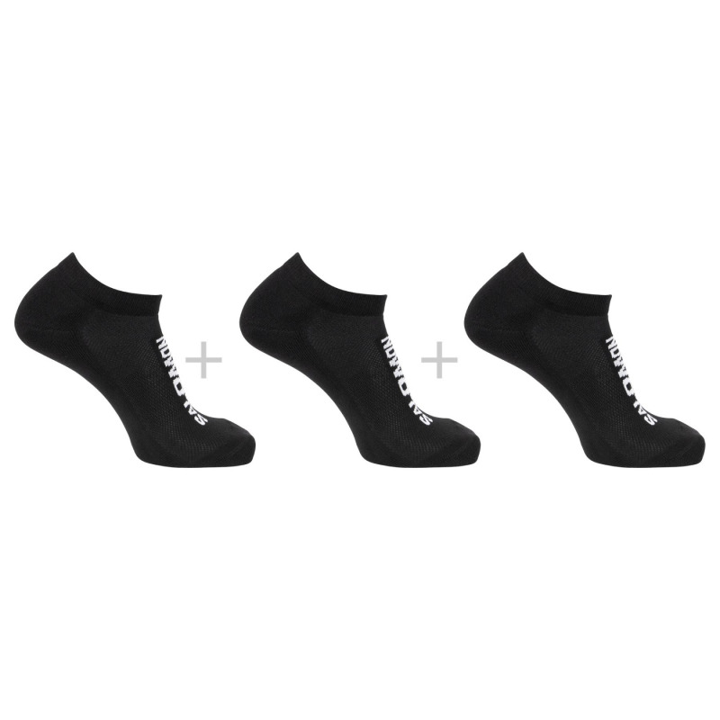 Salomon Everyday Low 3-pack, ponožky, černá