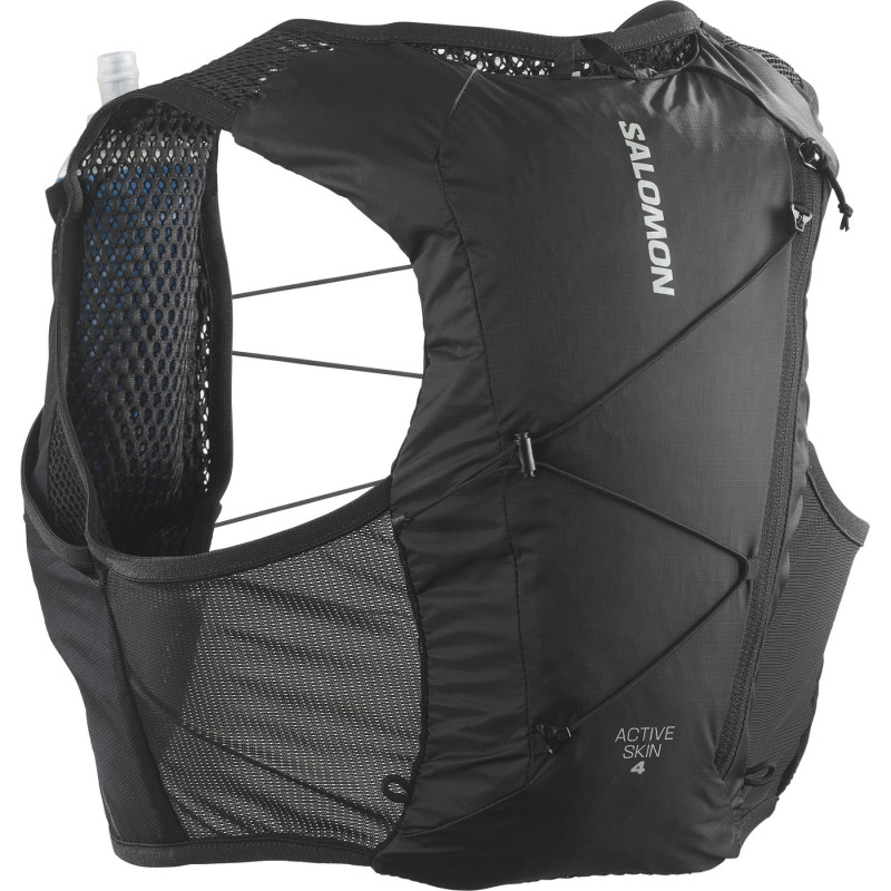 Salomon Active Skin 4 Set, běžecký batoh, černá