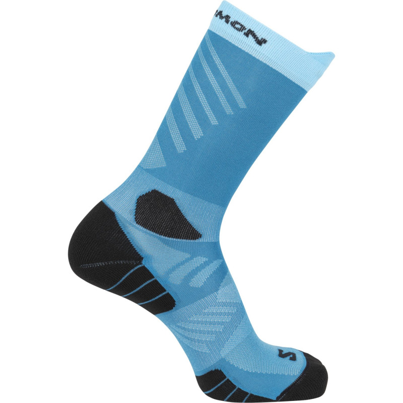 Salomon Aero Crew, běžecké ponožky, modrá