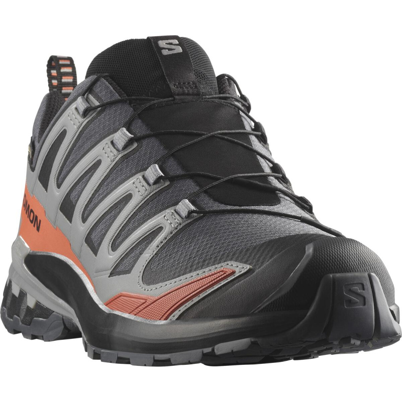 Salomon Xa Pro 3D V9 GTX EU 44 ⅔, Turbulence/Black/Burnt Ochre Pánské boty