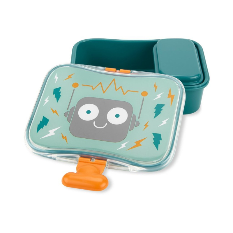 SKIP HOP Spark Style Krabička na svačinu 700 ml Robot 3r+