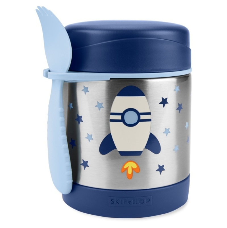 Skip Hop Spark Style Rocket jídelní sada pro děti 3 y+