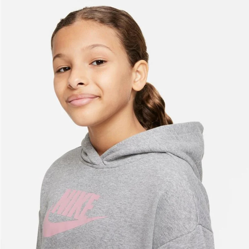 Dívčí mikina Sportswear Club Jr DC7210 093 - Nike  M (137-147)