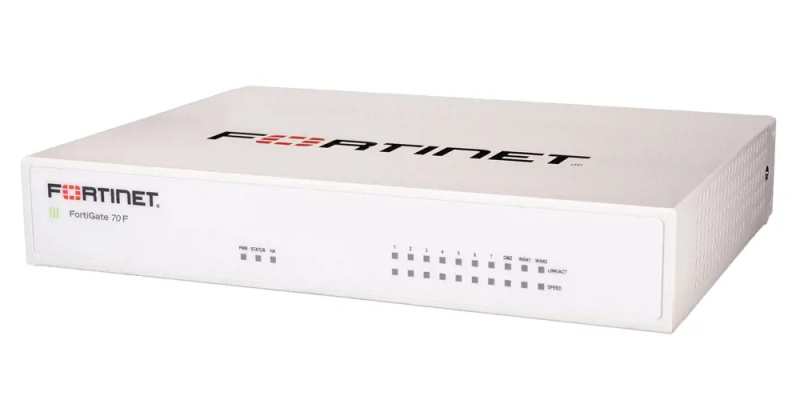 Fortinet FG-70F, FortiGate 70F, HW only
