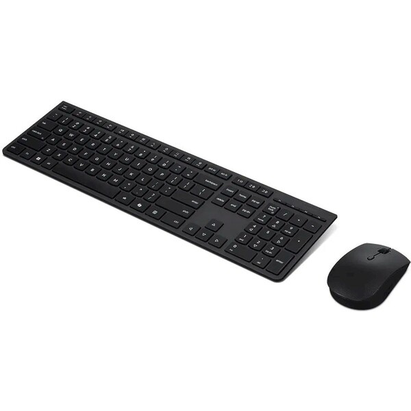 Lenovo Professional Wireless Rechargeable Combo Keyboard and Mouse 4X31K03939 Černá