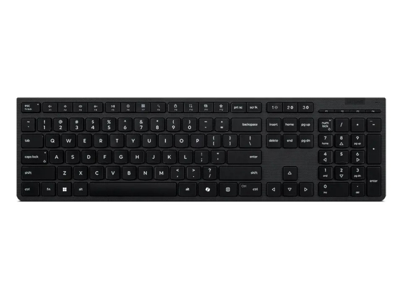 Lenovo Professional Wireless Rechargeable KB AI/USB+BT/CZ/SK/Černá