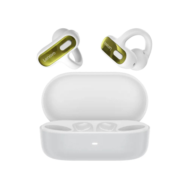 Lenovo Open-Ear Clip-on Earbuds X500 bezdrátová sluchátka bílá